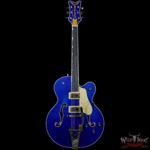 Gretsch G6136T Limited Edition Falcon with String-Thru Bigsby Azure Metallic - Image 5