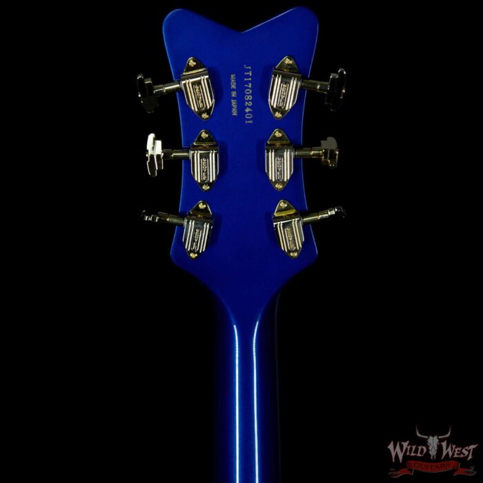 Gretsch G6136T Limited Edition Falcon with String-Thru Bigsby Azure Metallic - Image 10