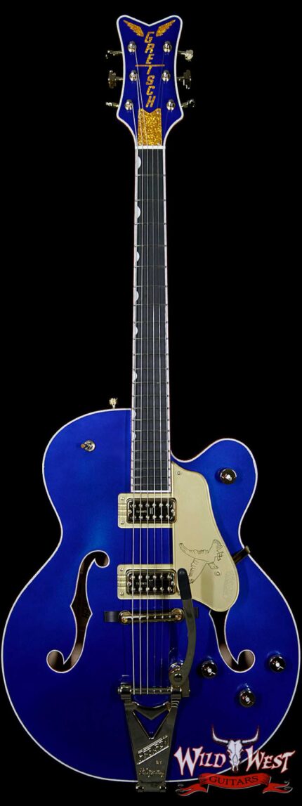 Gretsch G6136T Limited Edition Falcon with String-Thru Bigsby Azure Metallic