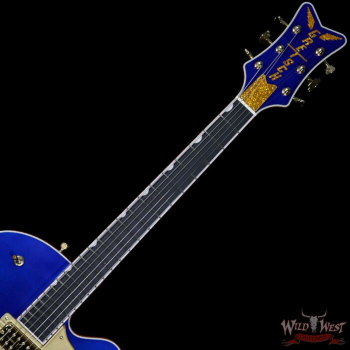 Gretsch G6136T Limited Edition Falcon with String-Thru Bigsby Azure Metallic - Image 9