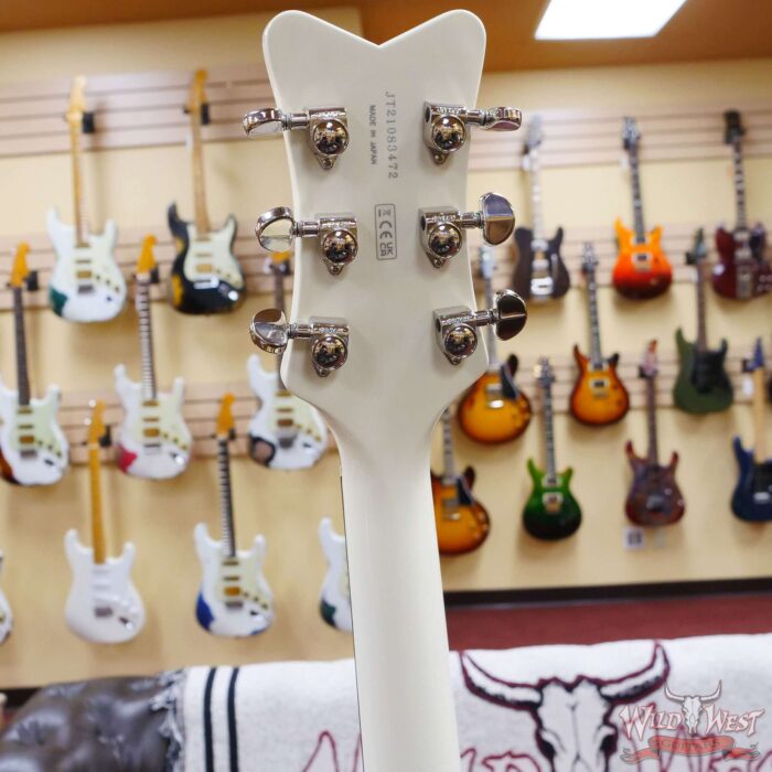 Gretsch G6636T-RF Richard Fortus Signature Falcon Center Block with String-Thru Bigsby Ebony Fingerboard Vintage White - Image 9