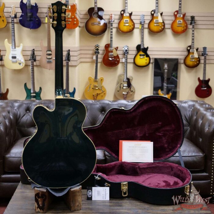 Gretsch G6196T-59 Vintage Select Edition ‘59 Country Club Hollow Body with Bigsby Filter’Tron Pickups Cadillac Green - Image 8