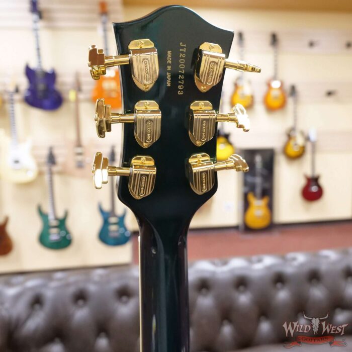 Gretsch G6196T-59 Vintage Select Edition ‘59 Country Club Hollow Body with Bigsby Filter’Tron Pickups Cadillac Green - Image 9