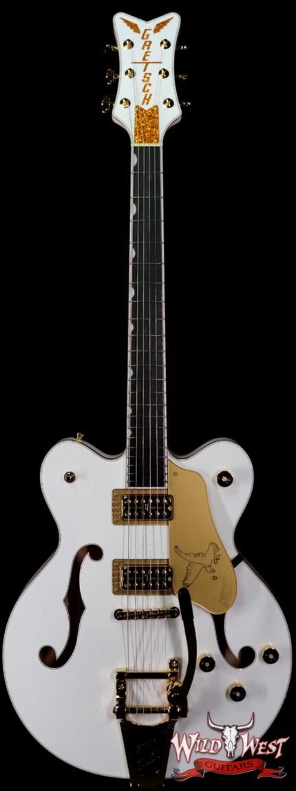 Gretsch G6636T Player Edition Falcon Hollow Body with Center Block and Bigsby Filtertron Pickups White