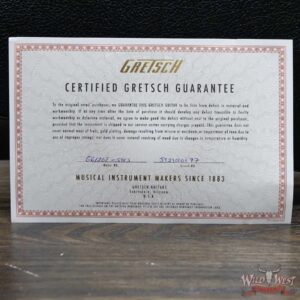 Gretsch G6120T-59 Vintage Select Edition ‘59 Chet Atkins Hollow Body with Bigsby Vintage Orange Stain Lacquer - Image 11