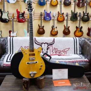 Gretsch G6131-MY Malcolm Young Signature Jet Ebony Fingerboard Natural - Image 5