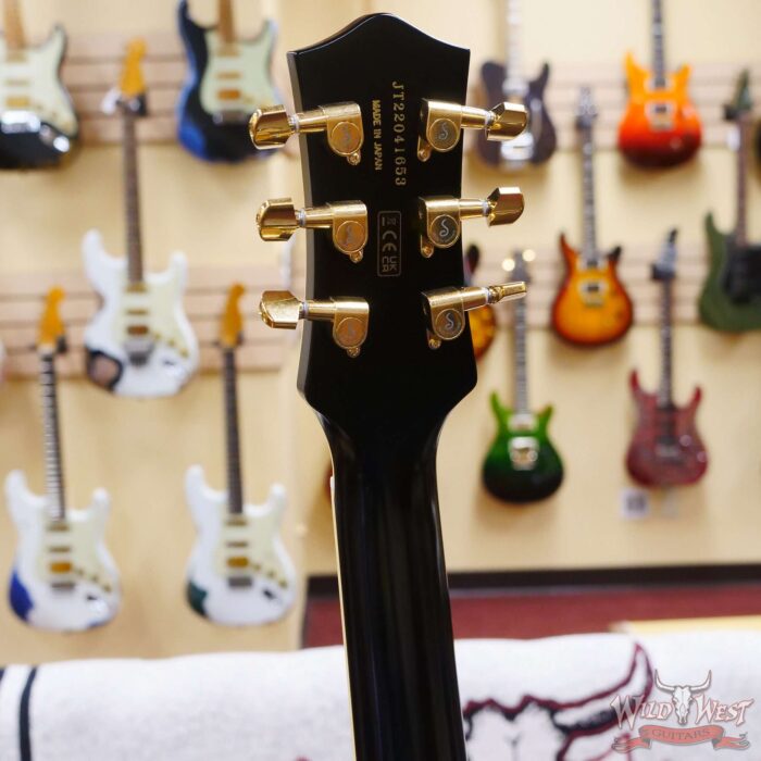 Gretsch G6131-MY-RB Limited Edition Malcolm Young Signature Jet Ebony Fingerboard Vintage Firebird Red - Image 9