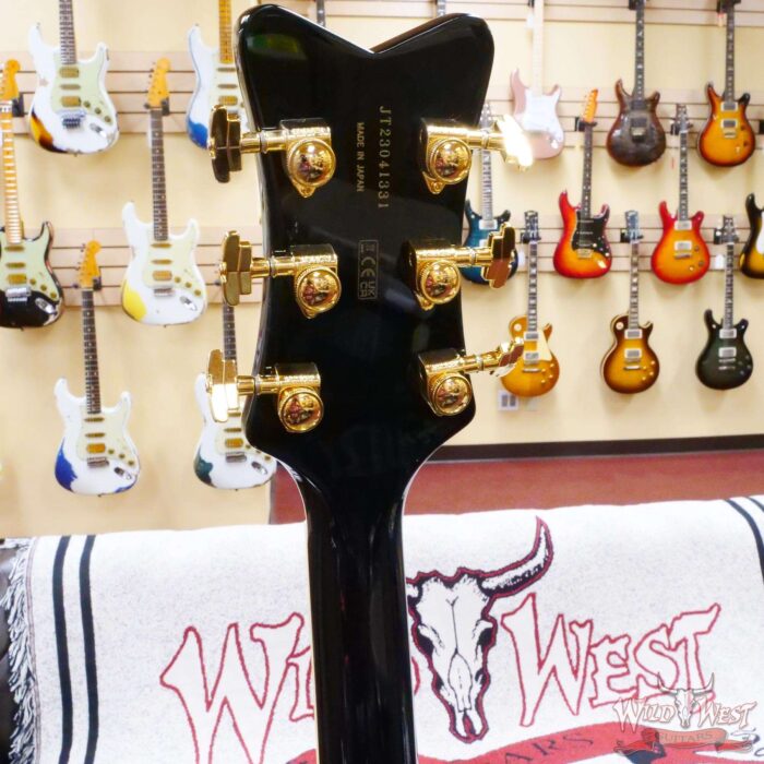 Gretsch G6134TG Limited Edition Paisley Penguin with String-Thru Bigsby Ebony Fingerboard Black Paisley - Image 10