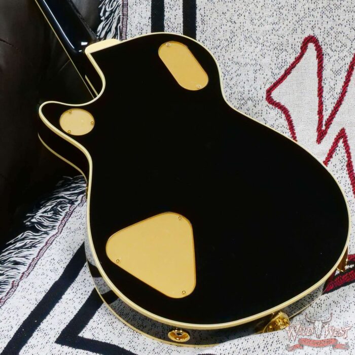 Gretsch G6134TG Limited Edition Paisley Penguin with String-Thru Bigsby Ebony Fingerboard Black Paisley - Image 11