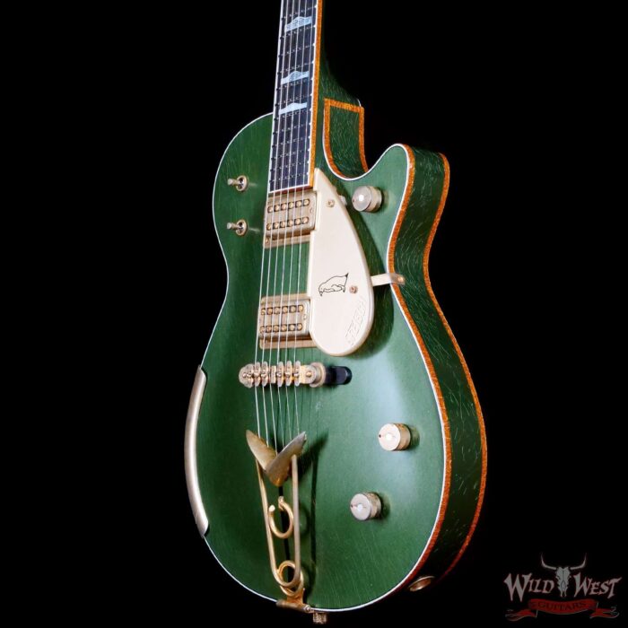 Gretsch Custom Shop Gonzalo Madrigal Masterbuilt 1959 59’ Penguin Relic Cadillac Green - Image 2