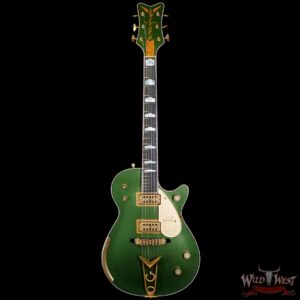 Gretsch Custom Shop Gonzalo Madrigal Masterbuilt 1959 59’ Penguin Relic Cadillac Green - Image 3