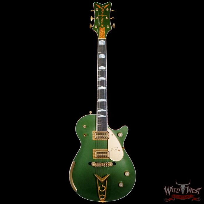 Gretsch Custom Shop Gonzalo Madrigal Masterbuilt 1959 59’ Penguin Relic Cadillac Green - Image 3