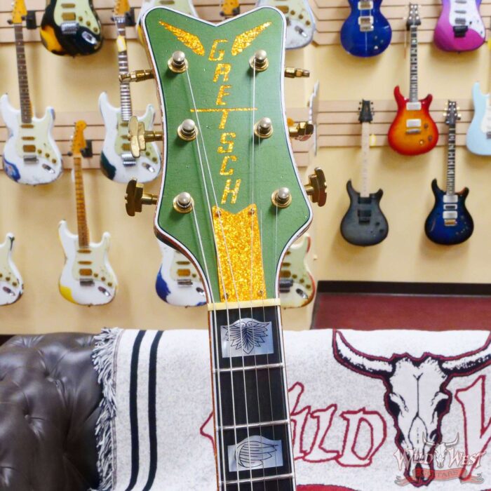 Gretsch Custom Shop Gonzalo Madrigal Masterbuilt 1959 59’ Penguin Relic Cadillac Green - Image 6