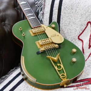 Gretsch Custom Shop Gonzalo Madrigal Masterbuilt 1959 59’ Penguin Relic Cadillac Green - Image 7