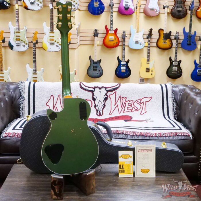 Gretsch Custom Shop Gonzalo Madrigal Masterbuilt 1959 59’ Penguin Relic Cadillac Green - Image 9