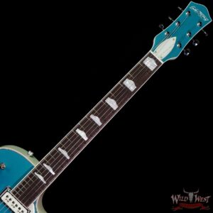 Gretsch USA Custom Shop Stephen Stern Masterbuilt 1957 Regal Turquoise Dou Jet G6128-CS NOS Rocking Bar Bridge w/ Bigsby B3C - Image 4