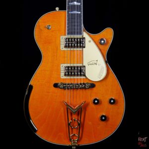 Gretsch USA Custom Shop Masterbuilt Stephen Stern G6134 Orange Penguin NOS TV Jones Classic Pickups - Image 3