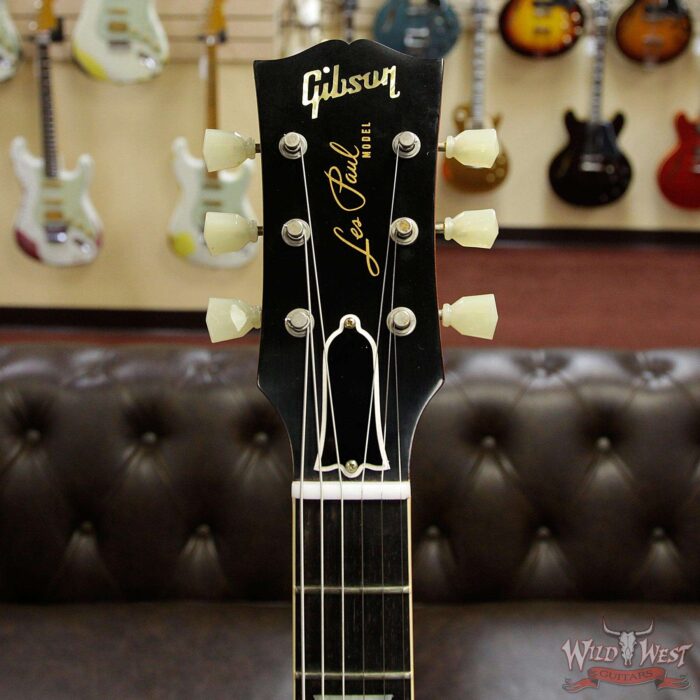 Gibson Custom Shop Historic 1959 Les Paul VOS Hand Selected Killer Top Brazilian Rosewood Board Honey Lemon Fade 8.30 Lbs - Image 9