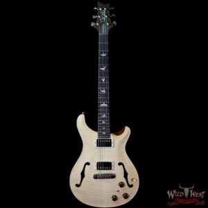Paul Reed Smith PRS Wood Library Flame 10 Top Hollowbody I Piezo HB1 Brazilian Rosewood Board Natural - Image 5