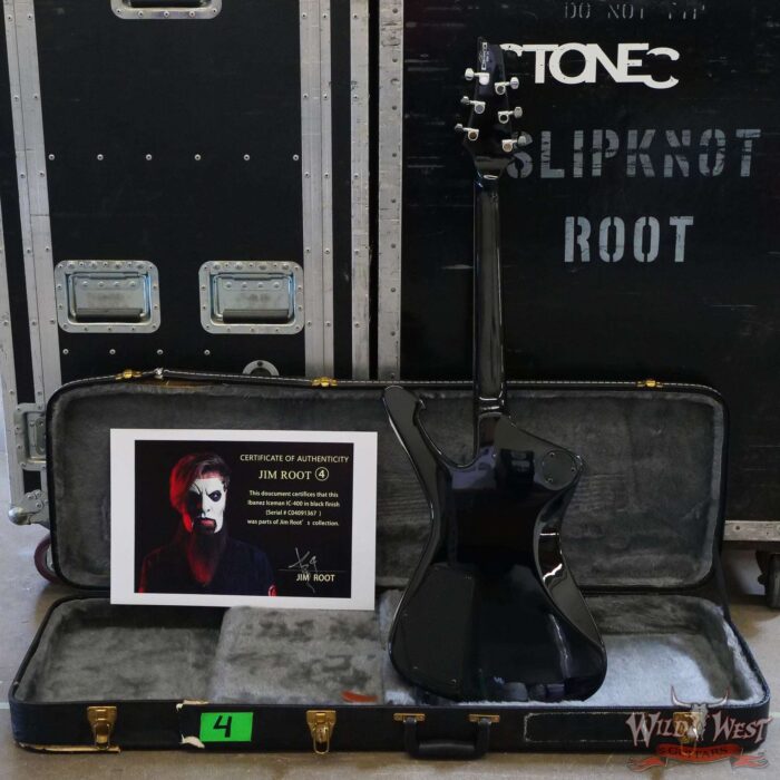 Jim Root Collection Ibanez Iceman IC400 Black - Image 8