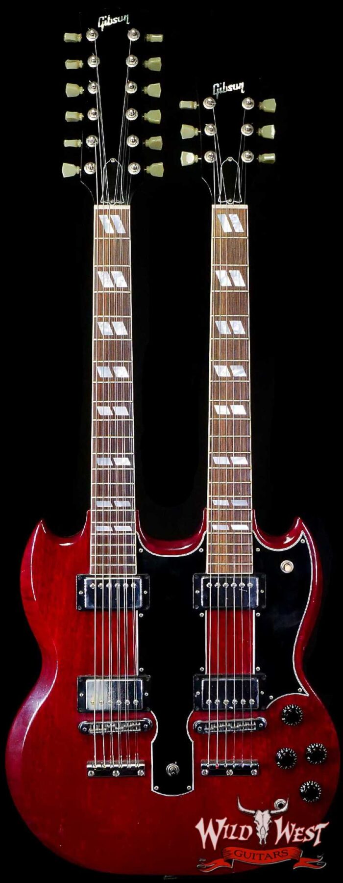 2001 Gibson EDS-1275 Doubleneck Electric Guitar Owned and Signed by John 5 - Image 1
