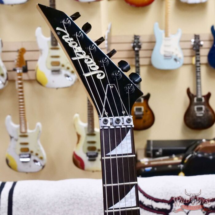 Jim Root Collection 1998 Jackson DR3 Dinky Reverse Headstock Flame Maple Top Transparent Green 7.65 LBS - Image 8