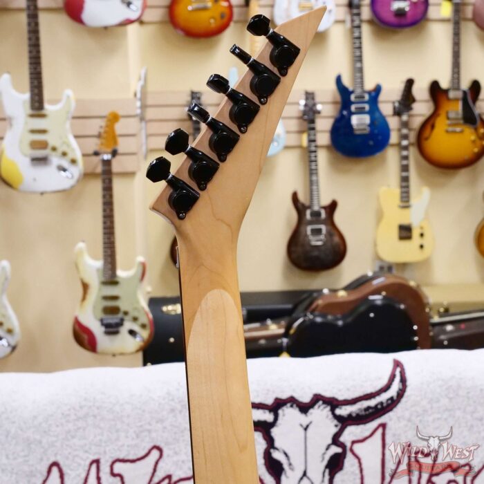 Jim Root Collection 1998 Jackson DR3 Dinky Reverse Headstock Flame Maple Top Transparent Green 7.65 LBS - Image 11