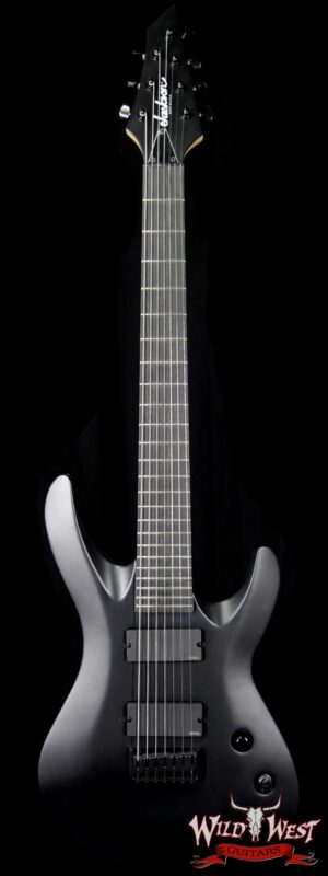 Jackson USA Select B7 EMG Deluxe Neck-Thru HH 7-String Baritone Satin Black