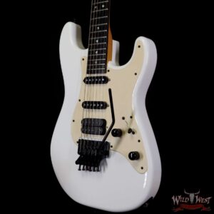 Jackson USA Signature Adrian Smith San Dimas Ebony Fingerboard Snow White Owned by Misha Mansoor (Periphery) - Image 2