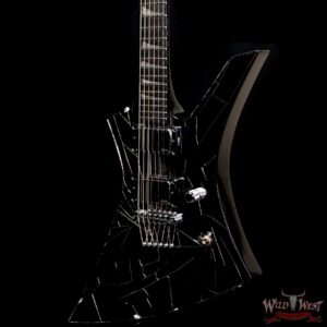 Jackson Custom Shop Pat McGarry Masterbuilt Cracked Mirror Kelly HH EMG Pickups TOM String-Thru Body - Image 2