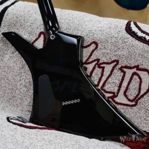 Jackson Custom Shop Pat McGarry Masterbuilt Cracked Mirror Kelly HH EMG Pickups TOM String-Thru Body - Image 12