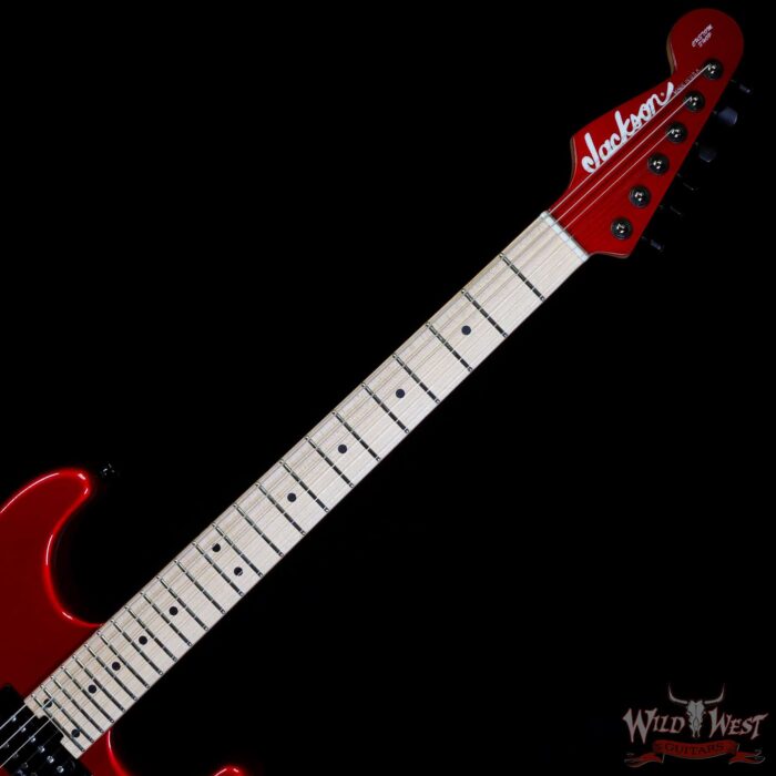 Jackson Custom Shop USA Signature Gus G. San Dimas Maple Fingerboard Candy Apple Red - Image 4