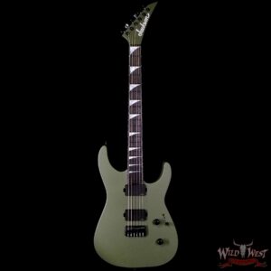 Jackson American Series SL2MG HT Soloist Hardtail EMG Pickups Ebony Fingerboard Matte Army Drab 7.70 LBS - Image 3