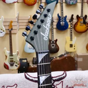 Jackson American Series SL2MG HT Soloist Hardtail EMG Pickups Ebony Fingerboard Matte Army Drab 7.70 LBS - Image 6