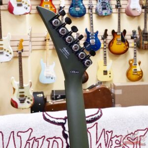 Jackson American Series SL2MG HT Soloist Hardtail EMG Pickups Ebony Fingerboard Matte Army Drab 7.70 LBS - Image 9