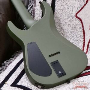 Jackson American Series SL2MG HT Soloist Hardtail EMG Pickups Ebony Fingerboard Matte Army Drab 7.70 LBS - Image 10