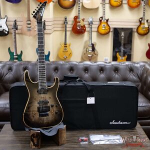 Jackson Limited Edition Wildcard Series Soloist™ SL2P Poplar Burl Top Ebony Board Fishman Fluence - Image 5