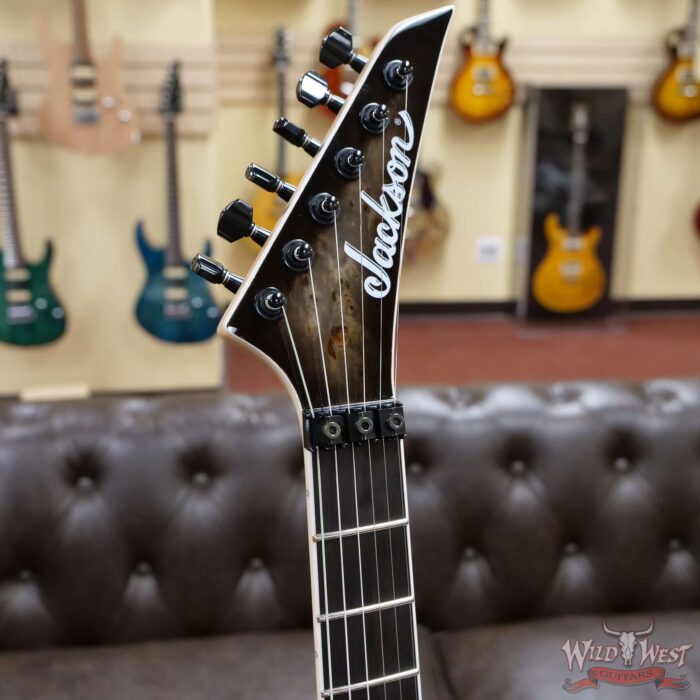 Jackson Limited Edition Wildcard Series Soloist™ SL2P Poplar Burl Top Ebony Board Fishman Fluence - Image 6