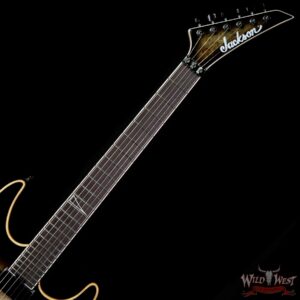 Jackson Limited Edition Wildcard Series Soloist™ SL2P Poplar Burl Top Ebony Board Fishman Fluence - Image 4