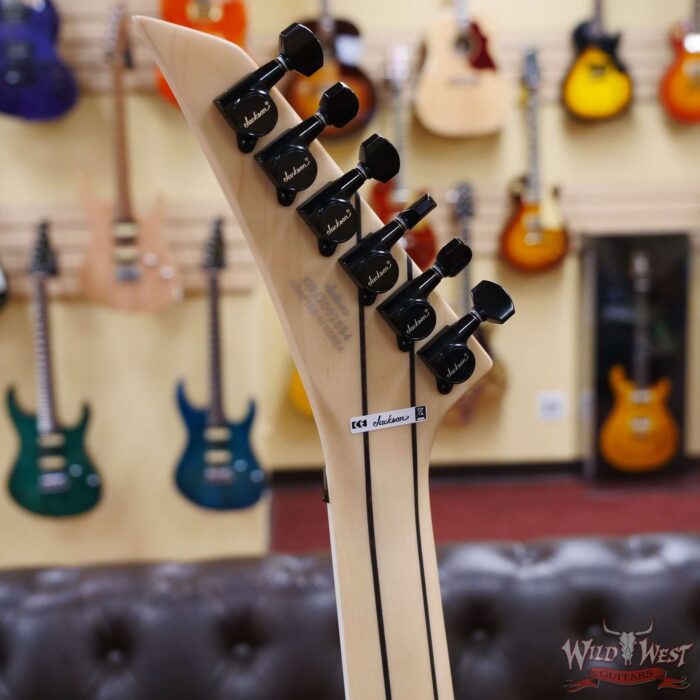 Jackson Limited Edition Wildcard Series Soloist™ SL2P Poplar Burl Top Ebony Board Fishman Fluence - Image 9