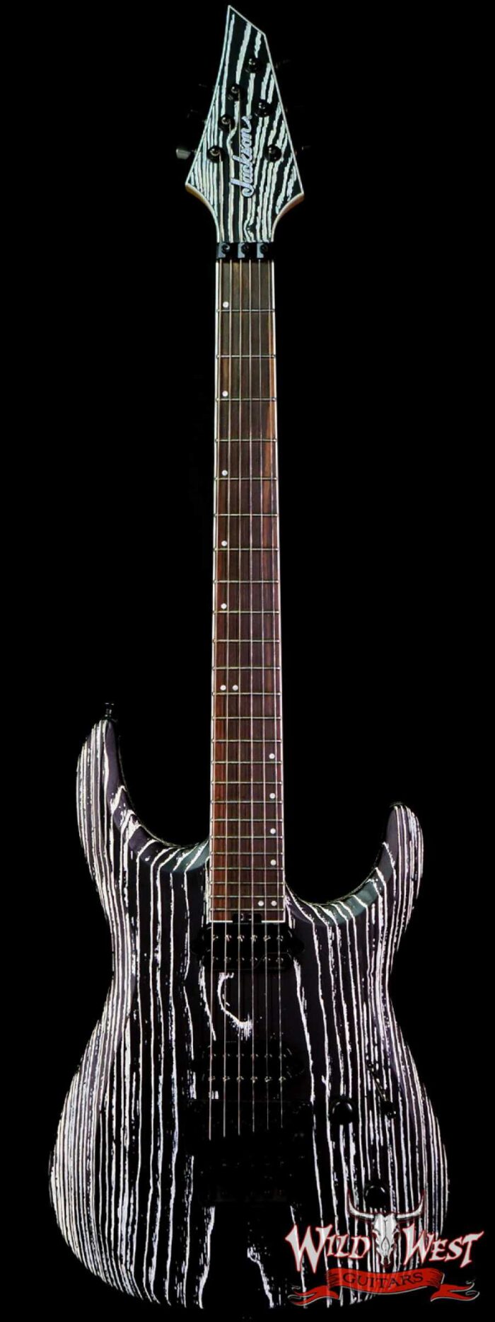 Jackson Pro Series Dinky™ DK Modern Ash FR6 HH Floyd Rose Baked White - Image 1