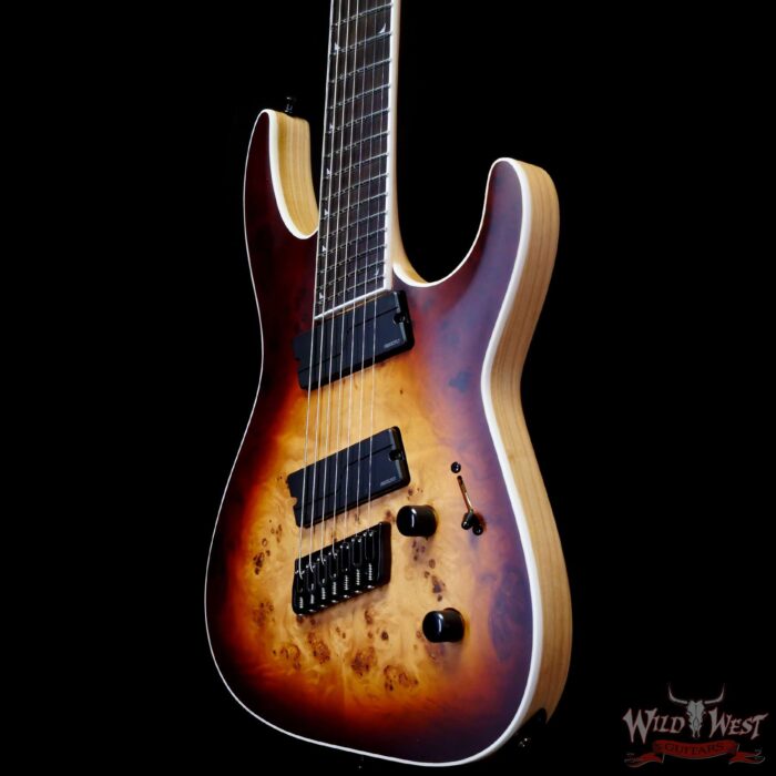 Jackson Concept Series Soloist SLAT7P HT MS Ebony Fingerboard Satin Bourbon Burst - Image 2