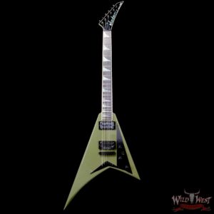Jackson USA Custom Shop Randy Rhoads RR 2H Tune-O-Matic Bridge NOS Gloss Olive Drab Green 7.30 LBS - Image 3
