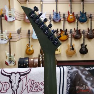 Jackson USA Custom Shop Randy Rhoads RR 2H Tune-O-Matic Bridge NOS Gloss Olive Drab Green 7.30 LBS - Image 9