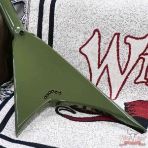 Jackson USA Custom Shop Randy Rhoads RR 2H Tune-O-Matic Bridge NOS Gloss Olive Drab Green 7.30 LBS - Image 10