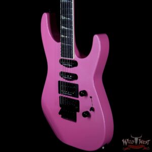Jackson USA Custom Shop SL1 Soloist HSS Floyd Rose Ebony Fingerboard Platinum Pink - Image 2