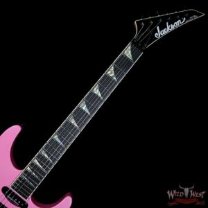 Jackson USA Custom Shop SL1 Soloist HSS Floyd Rose Ebony Fingerboard Platinum Pink - Image 8