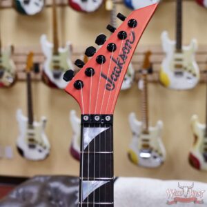 Jackson American Series SL2MG Soloist EMG Pickups Ebony Fingerboard Satin Lambo Orange 8.00 LBS - Image 6