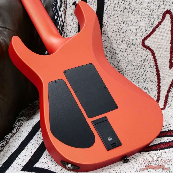 Jackson American Series SL2MG Soloist EMG Pickups Ebony Fingerboard Satin Lambo Orange 8.00 LBS - Image 10