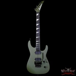 Jackson American Series SL2MG Soloist Floyd Rose EMG Pickups Ebony Fingerboard Matte Army Drab 8.15 LBS - Image 3